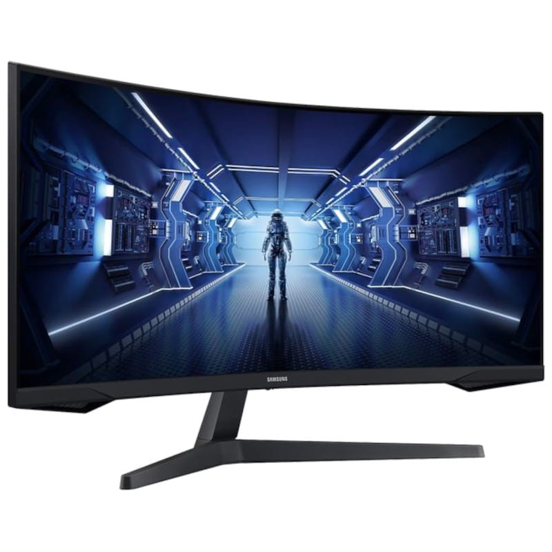 Samsung Odyssey G5 LC34G55TWWP 34 QHD VA UltraWide Curvo 165Hz FreeSync Premium Preto - Monitor gaming - Item5