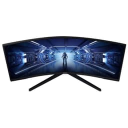 Maigrir de Samsung Odyssey G5 LC34G55TWWP 34 VA UWQHD 1ms 165Hz UltraPanoramic Curved Noir - Moniteur Gaming 
