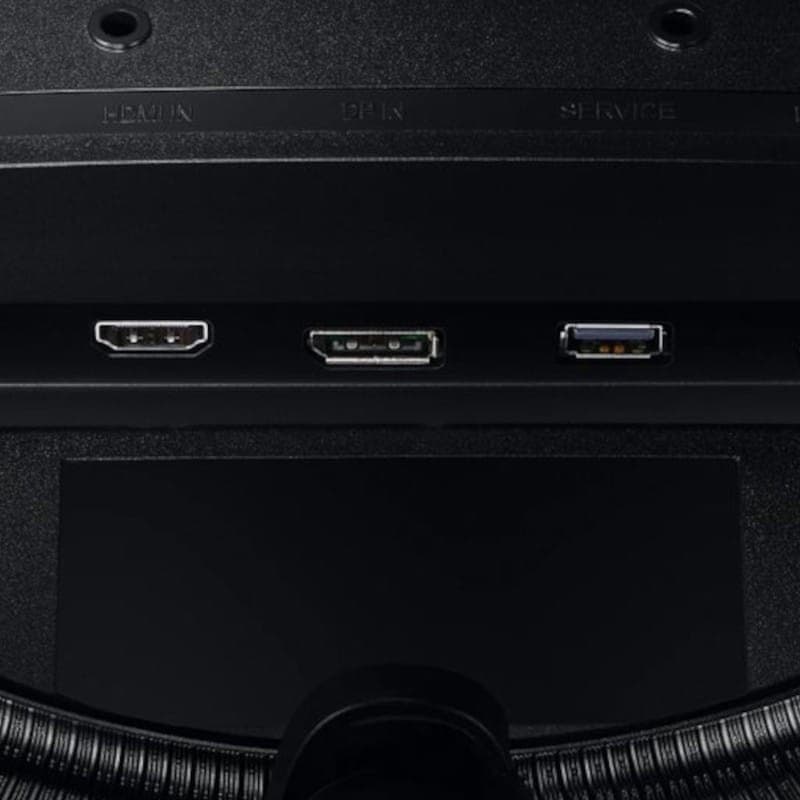 Entrée de Samsung Odyssey G5 LC34G55TWWP 34 VA UWQHD 1ms 165Hz UltraPanoramic Curved Noir - Moniteur Gaming
