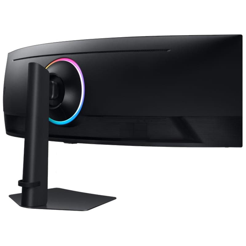 Samsung Odyssey G95C 49 WDQHD VA UltraWide Curved 240 Hz FreeSync Noir - Moniteur Gaming Vue arrière droite