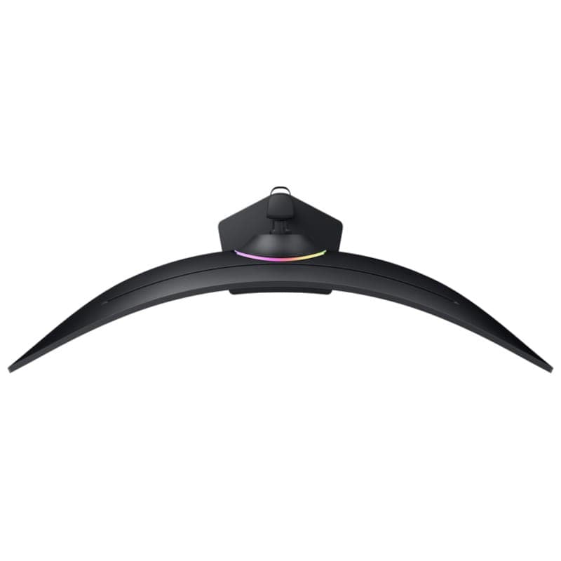 Samsung Odyssey G95C 49 WDQHD VA UltraWide Curved 240 Hz FreeSync Noir - Moniteur de jeu Vue de dessus
