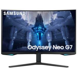 Samsung Odyssey Neo G7 LS32BG750NPXEN 32 4K Ultra HD VA Incurvé FreeSync Noir - Moniteur Gaming
