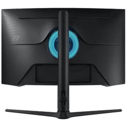 Vue arrière de Samsung Odyssey LS32BG650EUXEN 32 QHD VA 240Hz Incurvé FreeSync Premium G-Sync Noir - Moniteur jeu