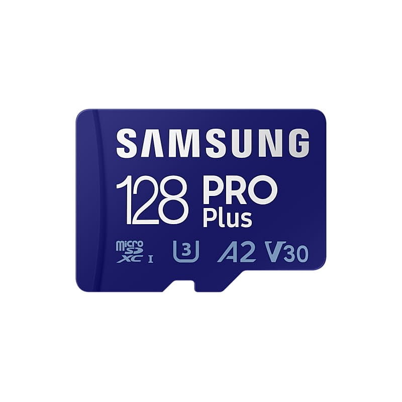Samsung MicroSDXC PRO Plus 128 GB Classe 10 UHS-I + Adaptador