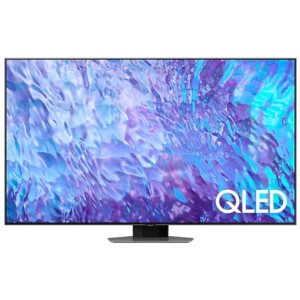 Samsung TQ65Q80CATXXC 65 QLED 4K Ultra HD Smart TV WiFi Argent - Télévision