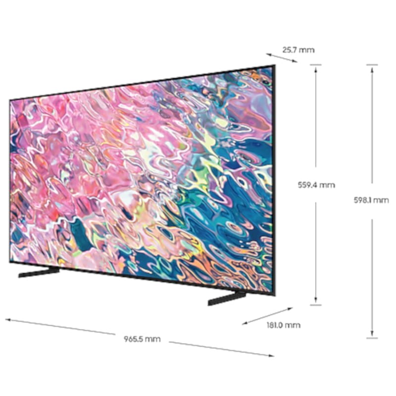 Téléviseur intelligent Samsung QLED QE50Q60BAUXXC 50 4K Ultra HD Wi-Fi - Ítem5