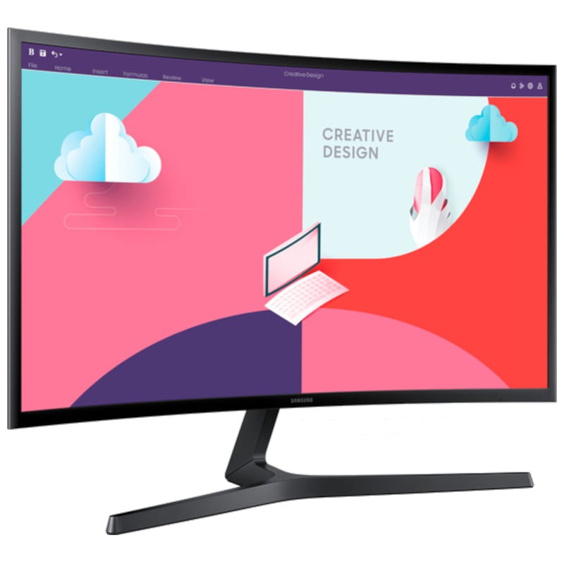Samsung S24C366EAU 24 FullHD VA Curvo FreeSync Preto - Monitor PC - Item1