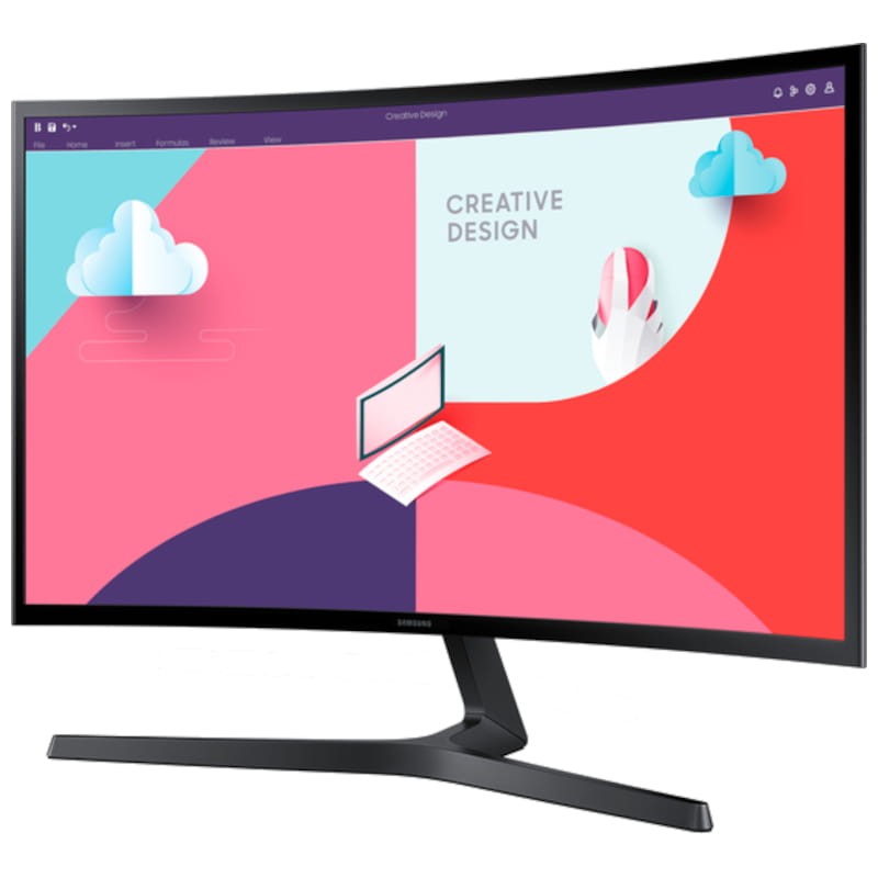 Samsung S24C366EAU 24 FullHD VA Curvo FreeSync Preto - Monitor PC - Item2