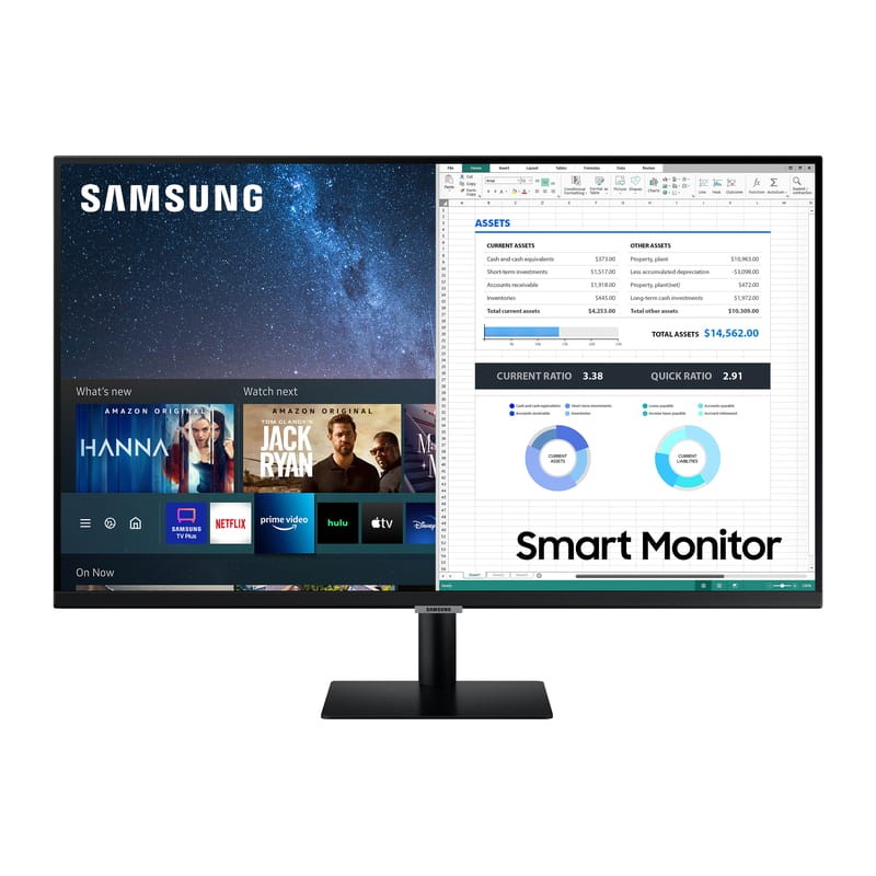 Samsung S32AM700UR 32 4K Smart Monitor Ultra HD LCD Black