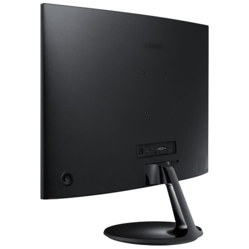 Samsung S36C 24 Full HD VA Curved FreeSync Noir - Moniteur PC Vue arrière côté gauche