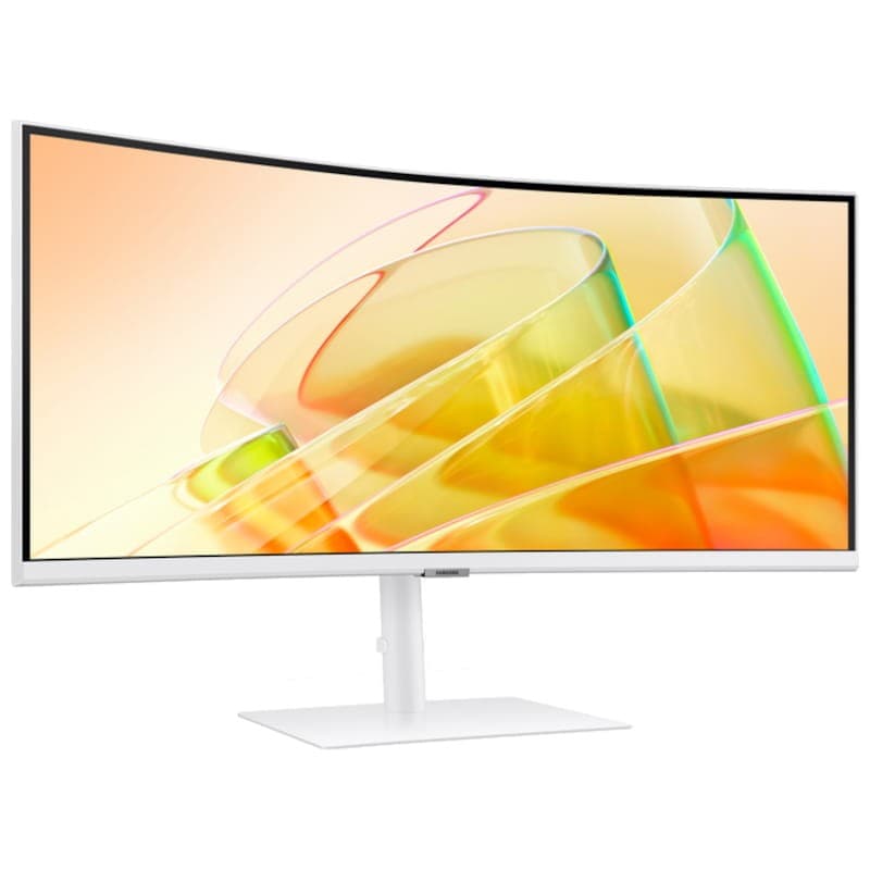 Samsung S65TC 34 UltraWide Quad HD LED Blanc - Moniteur Vue avant côté droit