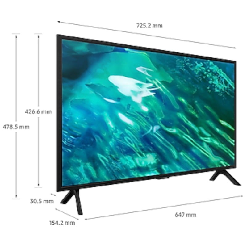 Samsung Series 5 32Q50A 32 QLED Full HD Smart TV Wifi Negro - Televisor - Ítem7