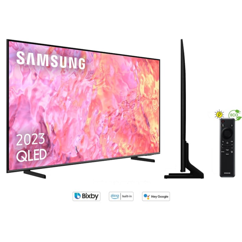 Samsung Series 6 TQ55Q64CAU 55 QLED 4K Ultra HD Smart TV Wi-Fi Preto - Televisão - Item2