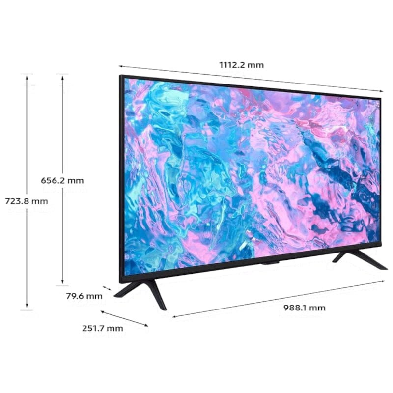 Samsung Series 7 TU50CU7025K 50 4K Ultra HD Smart TV Wifi Negro - Televisor - Ítem6