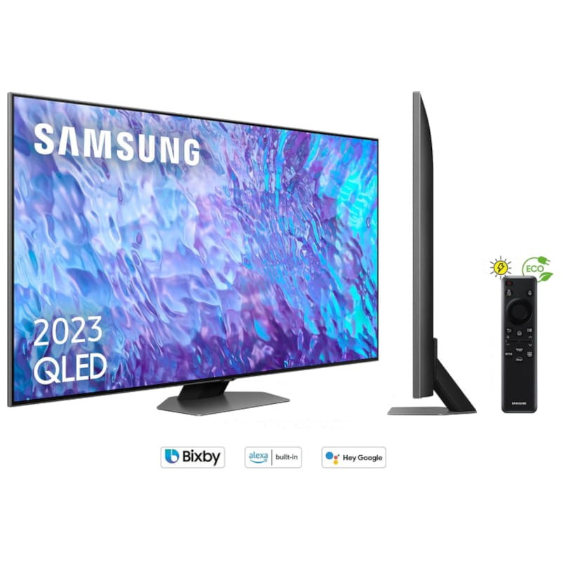 Samsung Series 8 QE65Q80CATXXH 65 QLED 4K Ultra HD Smart TV WiFi Gris - Televisor - Ítem3