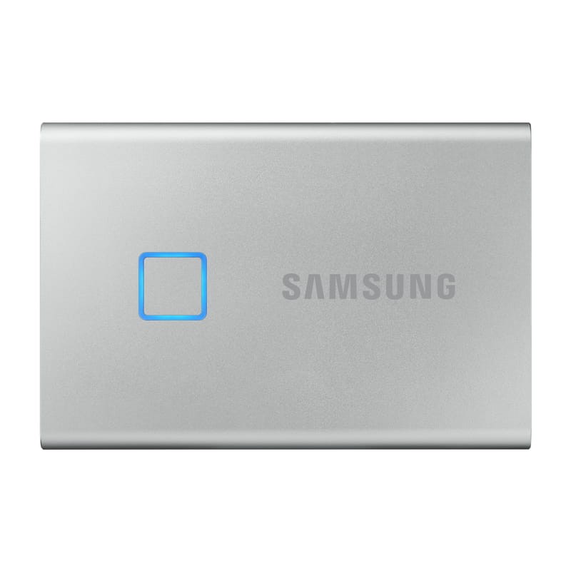 Samsung SSD Portable T7 Touch 500 GB Plata