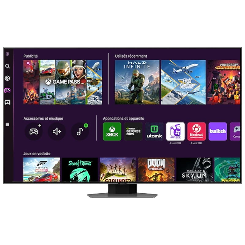 Samsung TQ55Q80CATXXC 55 QLED 4K Ultra HD Smart TV Argent - Télévision - Ítem4