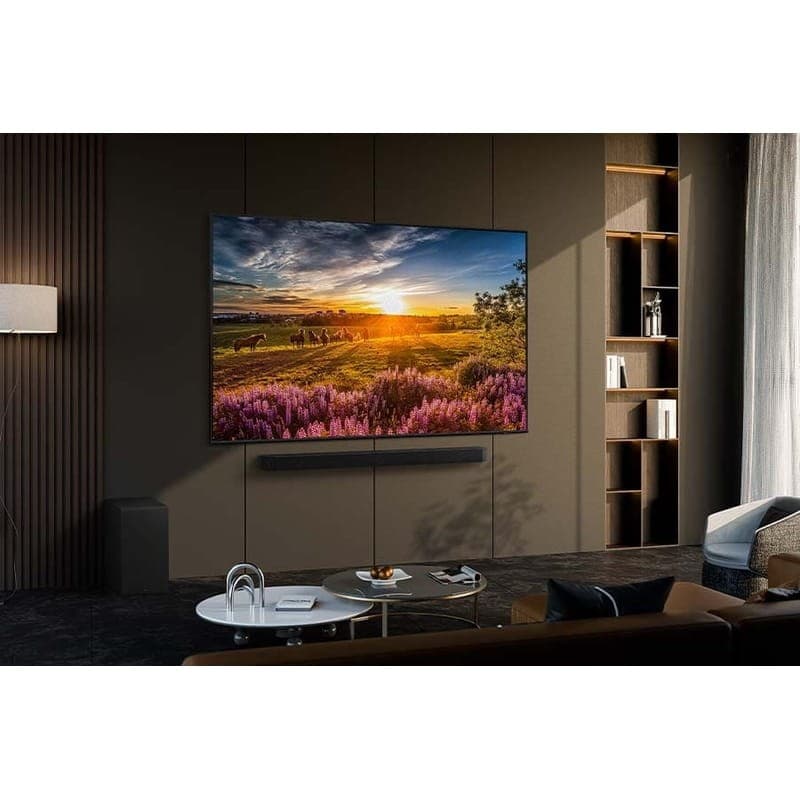 Samsung TQ65Q64DAU 65 4K Ultra HD Smart TV Wifi Cinzento - Televisão Foto real