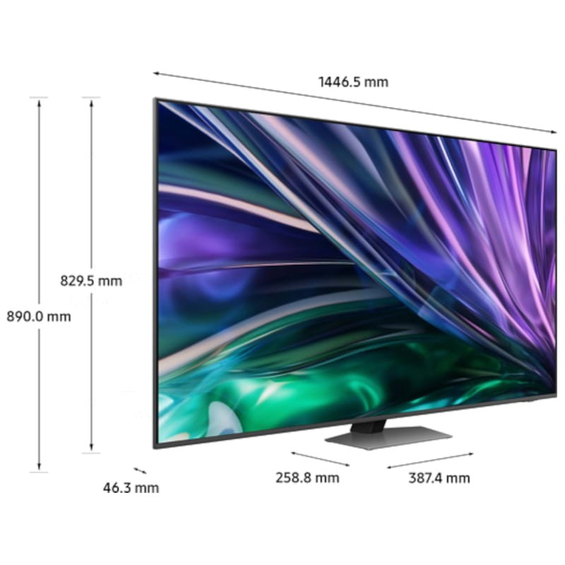 Samsung TQ65QN86DBT 65 4K Ultra HD Smart TV Wifi Charcoal, Argent - Télévision - Ítem3