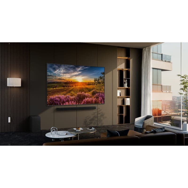 Samsung TQ75Q70DAT 75 4K UHD Smart TV Wifi Preto - Televisão Foto real