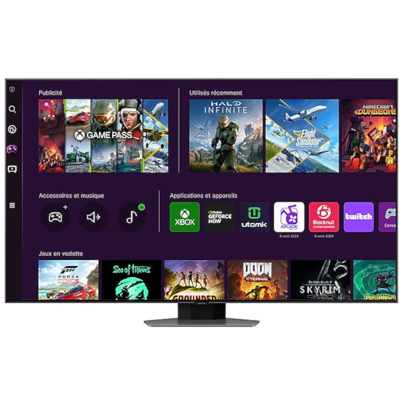 Samsung TQ75Q80CAT 75 4K Ultra HD Smart TV Wifi Prata - TV - Item3