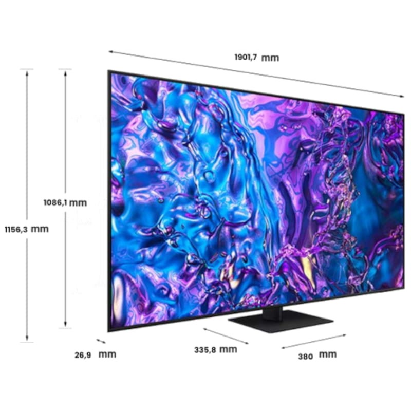 Samsung TQ85Q70DAT 85 4K UHD Smart TV Wifi Negro - Televisor - Ítem5