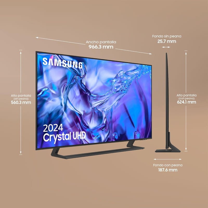 Samsung TU43DU8505K 43 4K Ultra HD Smart TV Wifi Gris - Téléviseurs - Ítem5