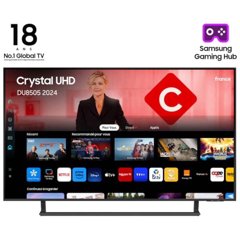 Samsung TU50DU8505K 50