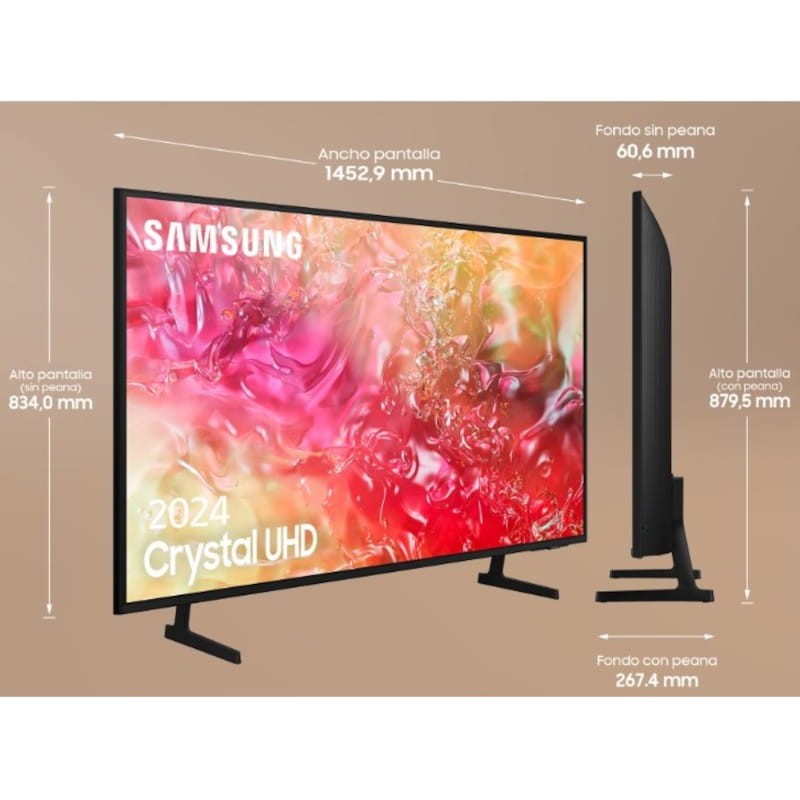 Samsung TU65DU7175U 65 4K Ultra HD Smart TV Wifi Negro - Televisor - Ítem2
