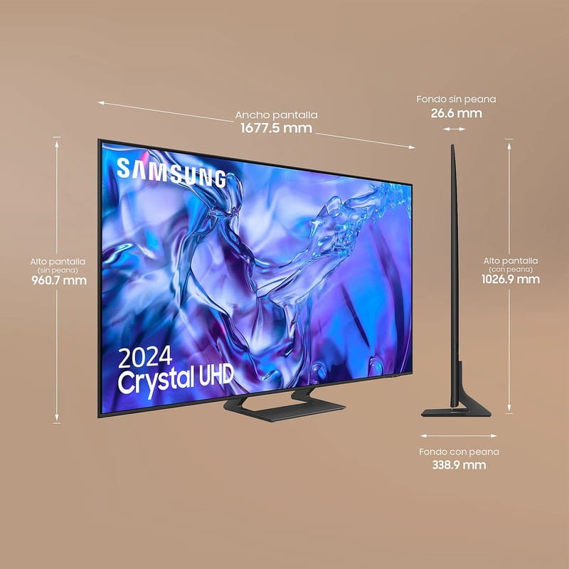 Samsung TU75DU8505K 75 4K Ultra HD Smart TV Wifi Cinzento - Televisão - Item8