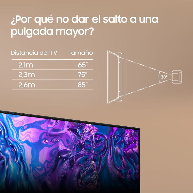 Samsung TV Q77D QLED 55 4K UHD Wi-Fi Smart TV - Télévision - Ítem5
