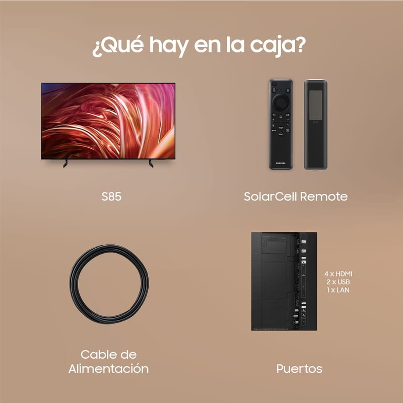 Samsung TV S85D OLED 55 4K Smart TV - Televisor - Ítem4