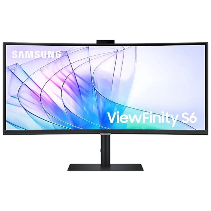 Samsung ViewFinity S34C652VAU 34 4K Ultra HD VA UltraWide Curvo 100 Hz FreeSync Webcam Preto - Monitor de Computador - Item