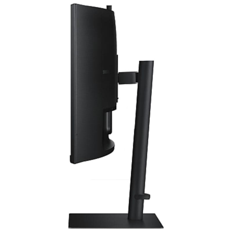Samsung ViewFinity S34C652VAU 34" 4K Ultra HD VA UltraWide Curvo 100 Hz FreeSync Webcam Negro - Monitor PC vista lateral