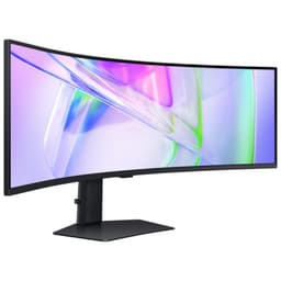 Samsung ViewFinity S95UC 49 DQHD VA LED Flicker Free Noir - Moniteur PC Vue avant côté droit
