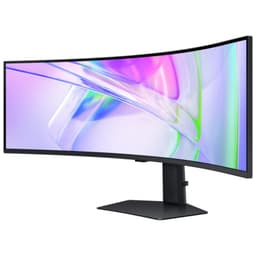 Samsung ViewFinity S95UC 49 DQHD VA LED Flicker Free Noir - Moniteur PC Vue avant côté gauche