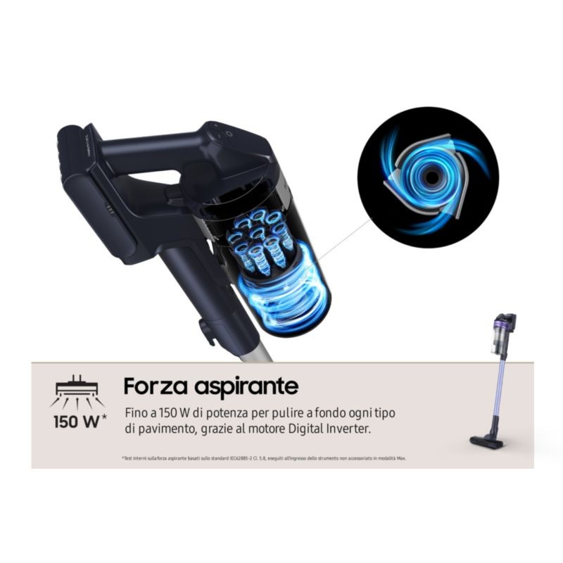 Samsung VS15A6031R4 Noir - Aspirateur sans sac - Ítem3