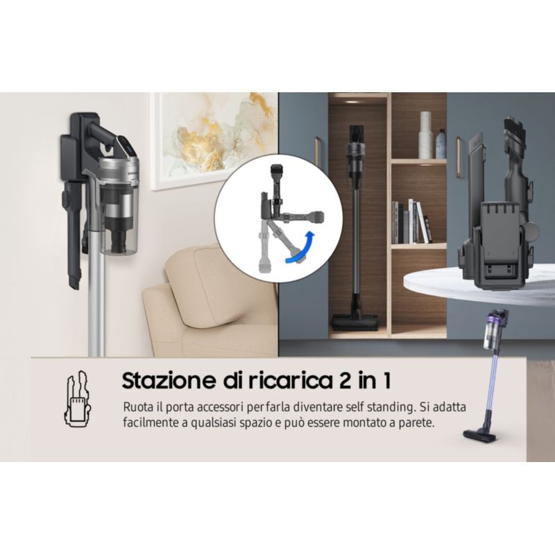 Samsung VS15A6031R4 Noir - Aspirateur sans sac - Ítem5