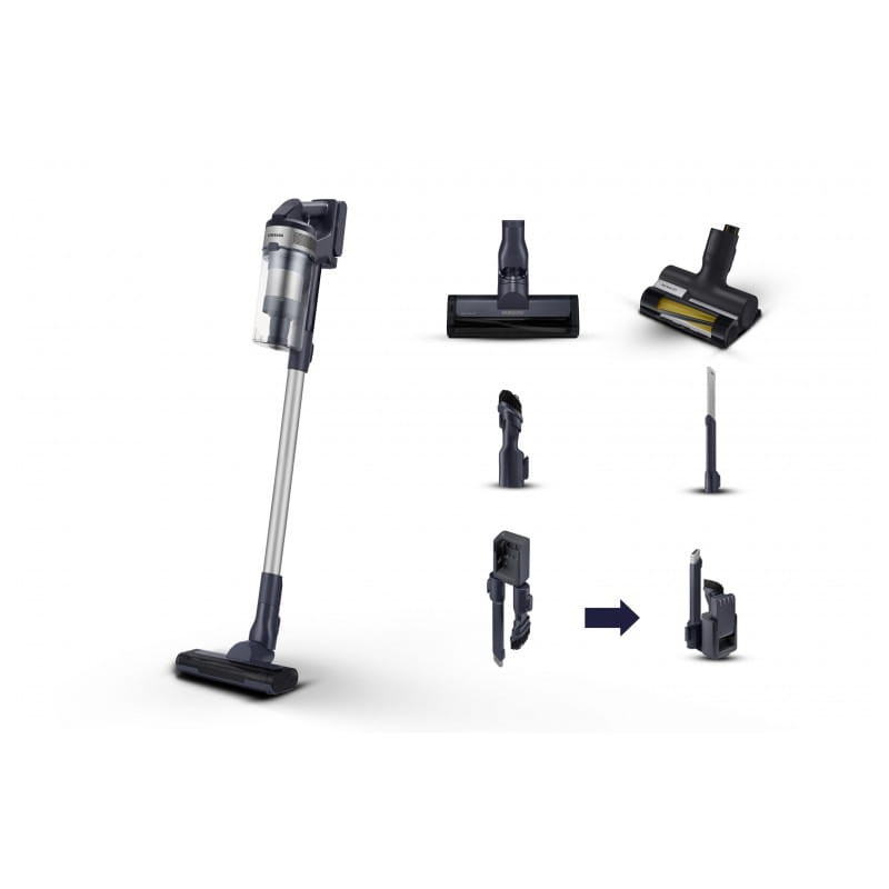 Samsung VS15A60AGR5 Aspirador de escova sem fio / sem saco - preto / prata - Item3