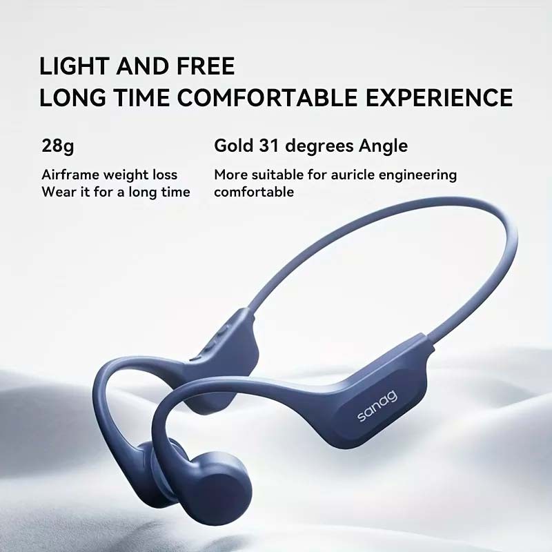 Sanag B60S Pro Branco - Auriculares Condução óssea e Bluetooth - Item2