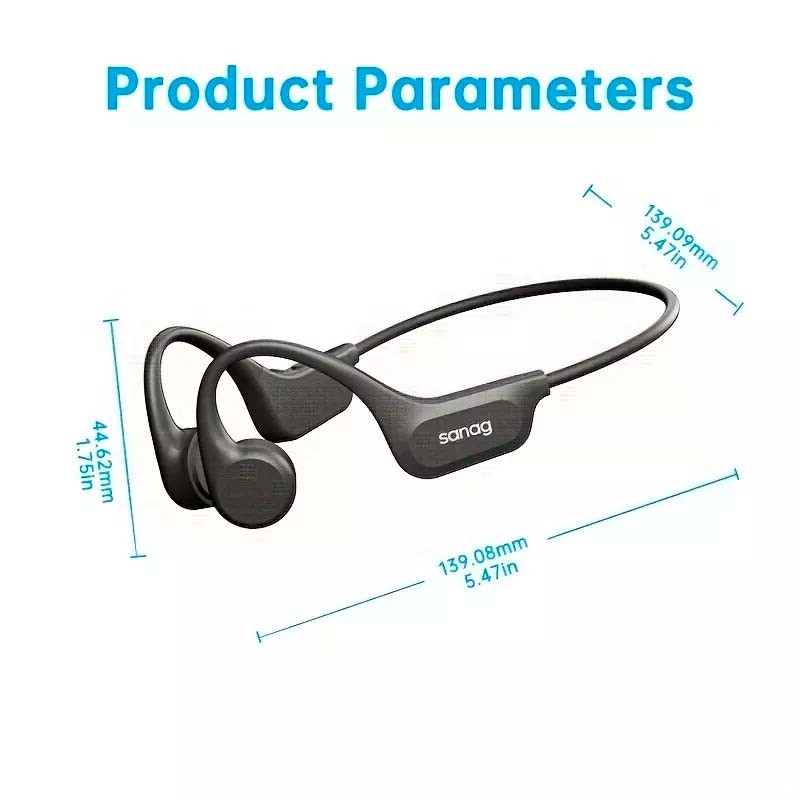 Sanag B60S Pro Branco - Auriculares Condução óssea e Bluetooth - Item6