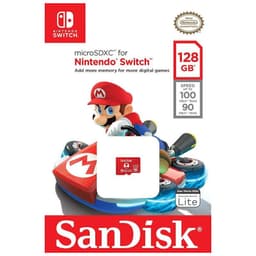 SandDisk MicroSDXC 128 Go pour Nintendo Switch - Carte