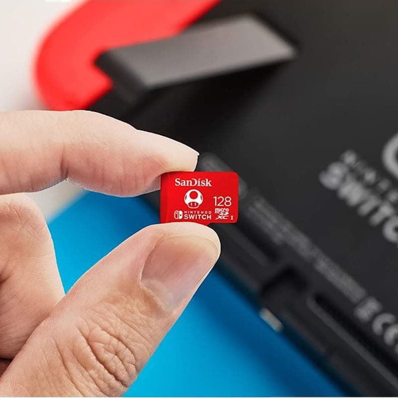 SandDisk MicroSDXC 128 Go pour Nintendo Switch - Petite