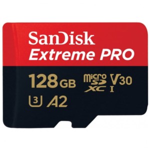 SanDisk Extreme Pro microSDXC 128Go Classe 10 U3 V3