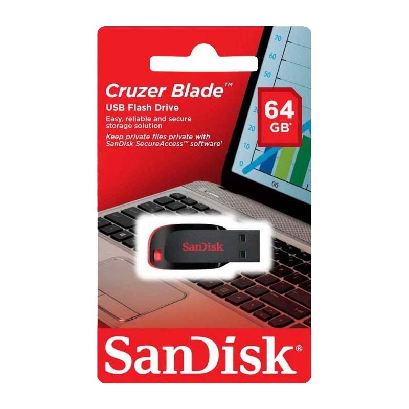 SanDisk Cruzer Blade 64GB USB - Ítem3