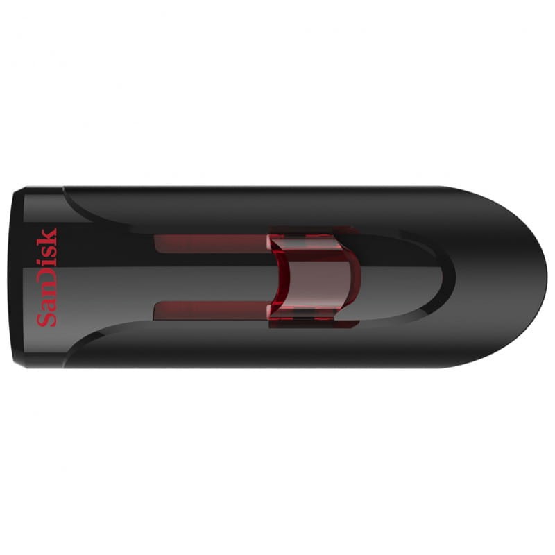 SanDisk Cruzer Glide 64GB USB 3.0 Negro/Rojo - Pendrive USB - Ítem1