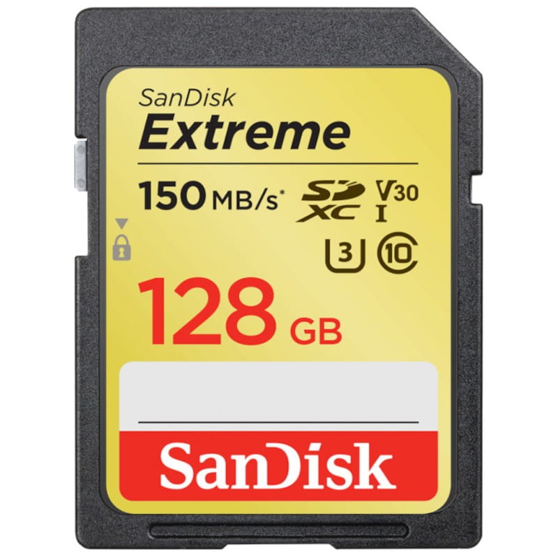 SanDisk Extreme SDXC 128 GB UHS-I Clase 10 - Ítem