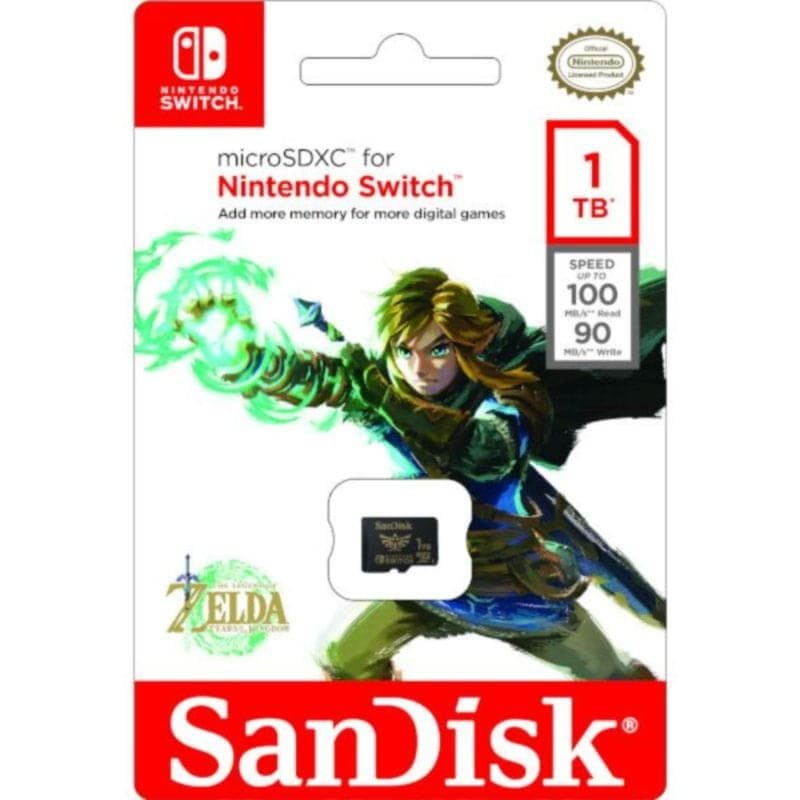 Emballage de la Mémoire Flash SanDisk SDSQXAO-1T00-GN6ZN 1 To