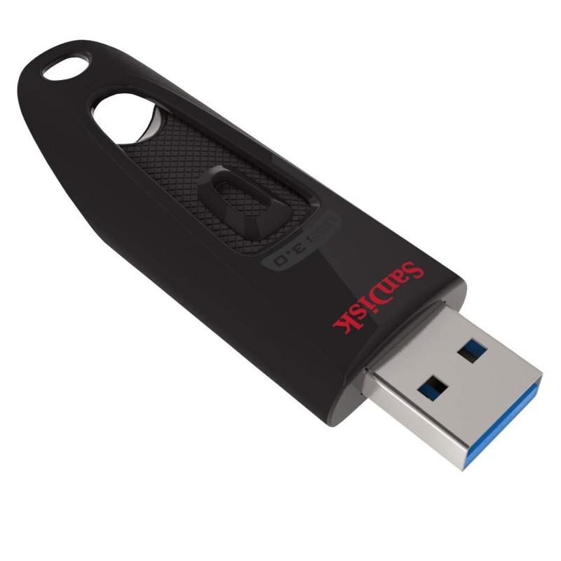 SanDisk Ultra 256GB USB 3.0 Preto