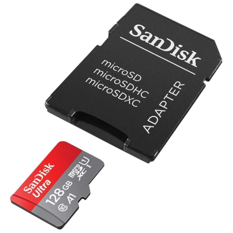 Buy Memory Card Sandisk Ultra A1 Microsdxc Uhs 1 128gb Class 10 Adapter Powerplanetonline